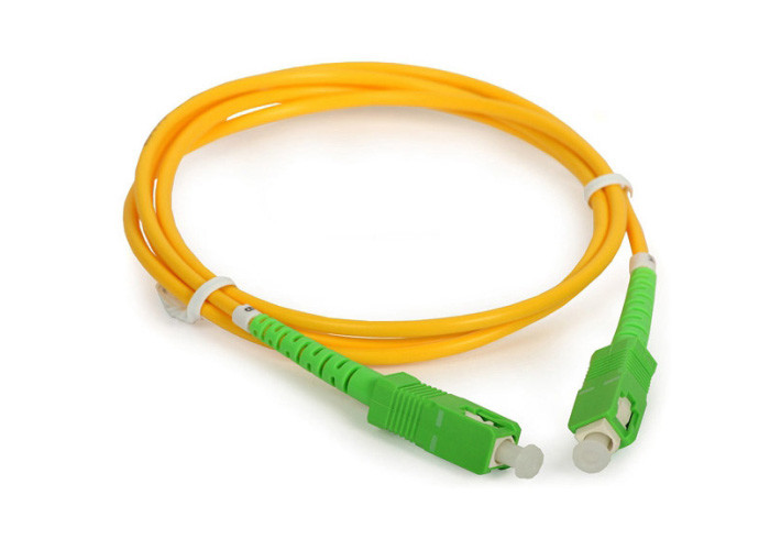 FTTH SC APC Fiber Optic Patch Cord G657A1 LSZH
