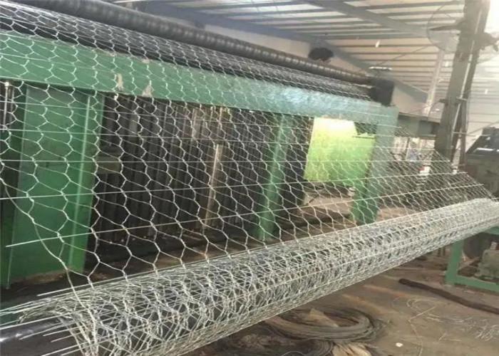1"X 1" 1.0mm Hexagonal Iron Wire Mesh Galvanized Weave Reverse Twisted