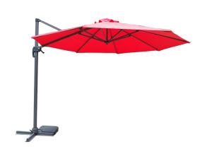 China Round Alu Large Offset Patio Umbrella Waterproof Cantilever Parasol wholesale