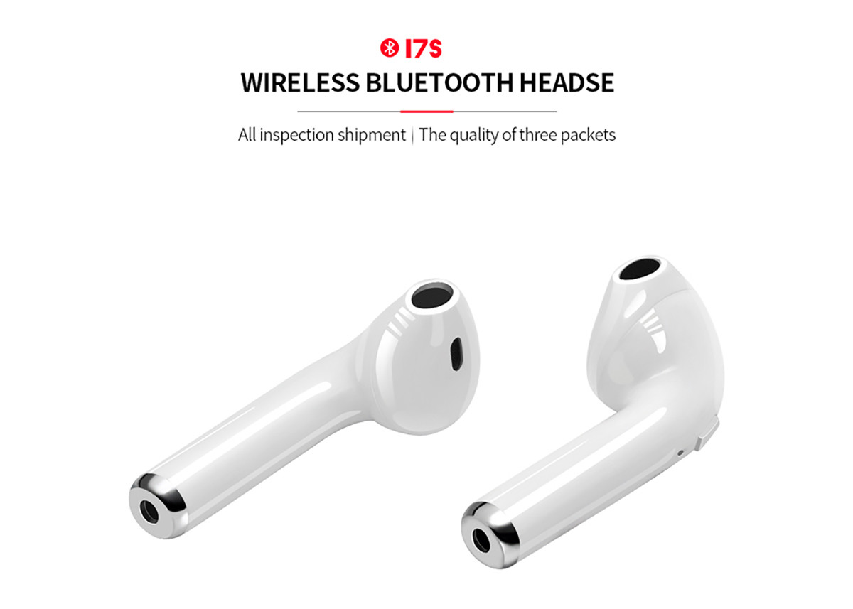 Tws I7s Bluetooth Earphone Headset , Wireless Stereo Earbuds With Mic Headset