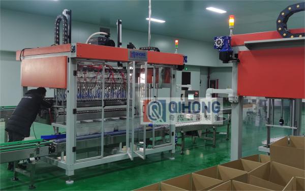 Quality 6 heads Automatic Carton Box Packing Machine, 25 Boxes/Min for sale