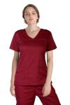 Polyester Viscose Spandex Medical Uniform Scrubs