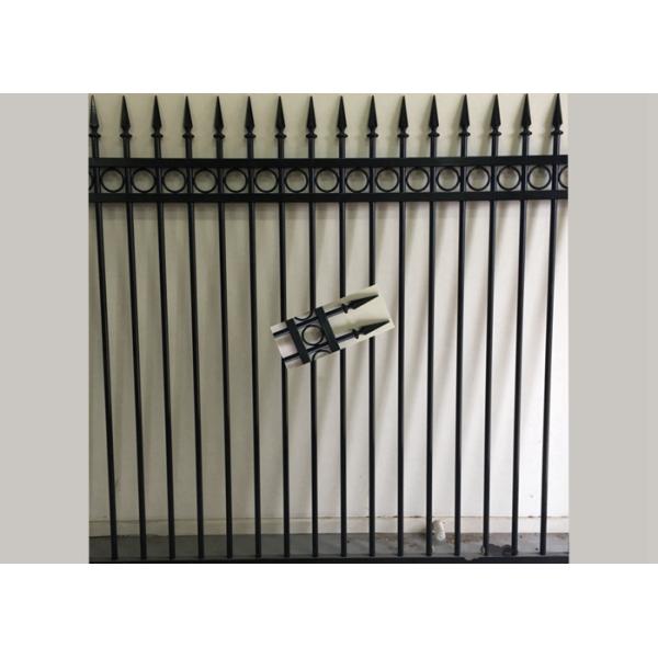Powder Coated Automatic Driveway Gates Rot Proof For Home / Countyard