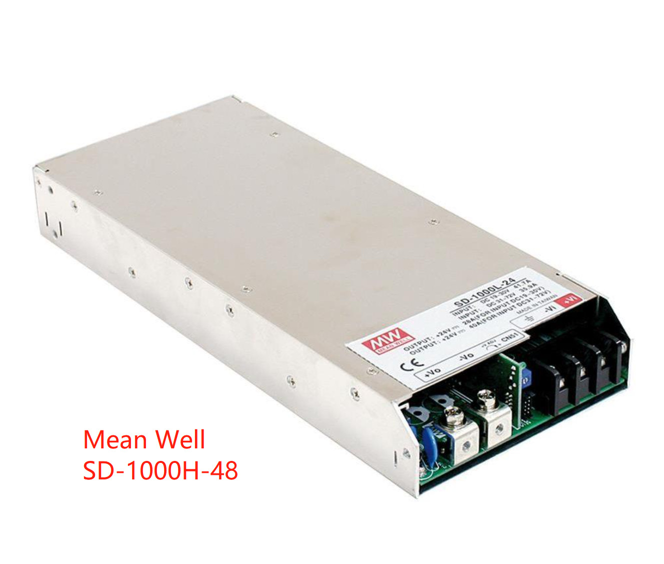 Meanwell 1.15CUFT Power Supply Module SD-1000H-48 48Vdc 1000W