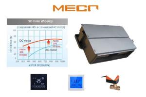China 1360CMH 800CFM Four Pipe Fan Coil Unit , Ac Fan Coil Unit Corrosion Resistance wholesale