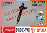Common Rail Injector 095000-6910 23670-09210 095000-7270 23670-0R070 For Toyota