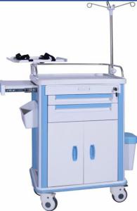 China Luxury Medical Crash Cart For Home / Hospital / Clinic Nurse wholesale
