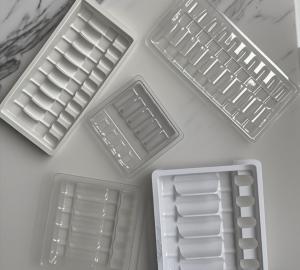 China Ampoule tray 1ml10 pieces packed with 2ml ampoule packaging 5ml ampoule packaging 10ml ampoule packaging wholesale