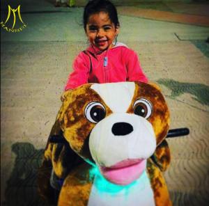 China Hansel best selling children electric stuffed walking electric animal scooter wholesale