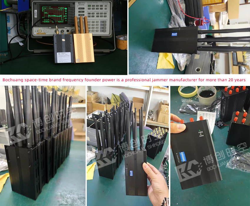 2g 3g 4G 5g GPS mobile phone shielding jammer 700 850 450 900 1800 1700 2100 MHz handheld mobile phoneWiFi Signal Jammer