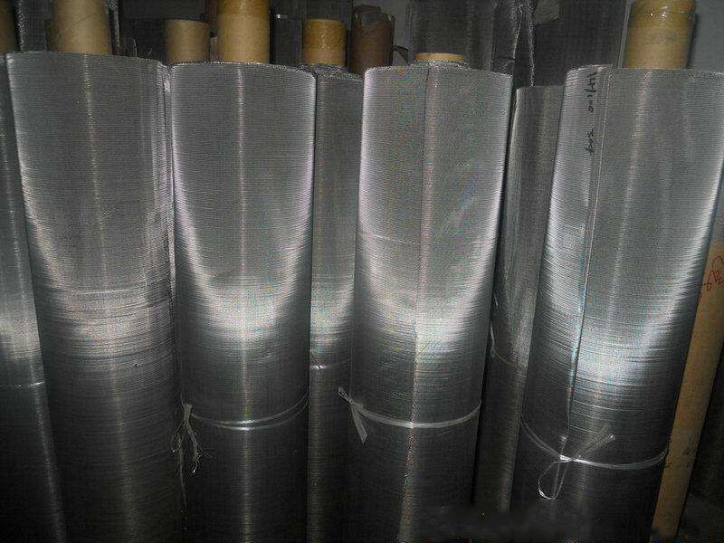 Stainless Steel Crimped Wire Mesh 10mm 15mm 20mm Opening Size For Construction