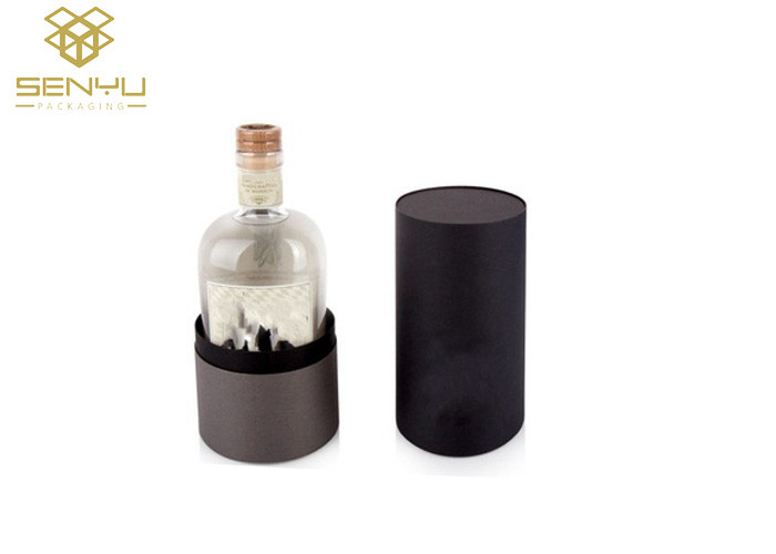 Core Kraft Cylinder Packaging Box For Lip Balm Cosmetic Square or Round Shape