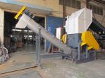 12pcs Rotating Blade 55kw Plastic Crusher Machine