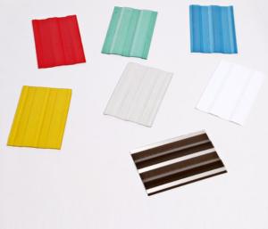 China 100% PC Embossed Corrugated Clear Polycarbonate Sheet wholesale