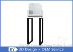 Luxury Floor Standing Glass Jewelry Display Case , Jewellery Display Cabinets
