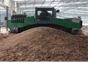 China Hydraulic Lifting 5200mm 2600m³/H Compost Turning Machine wholesale