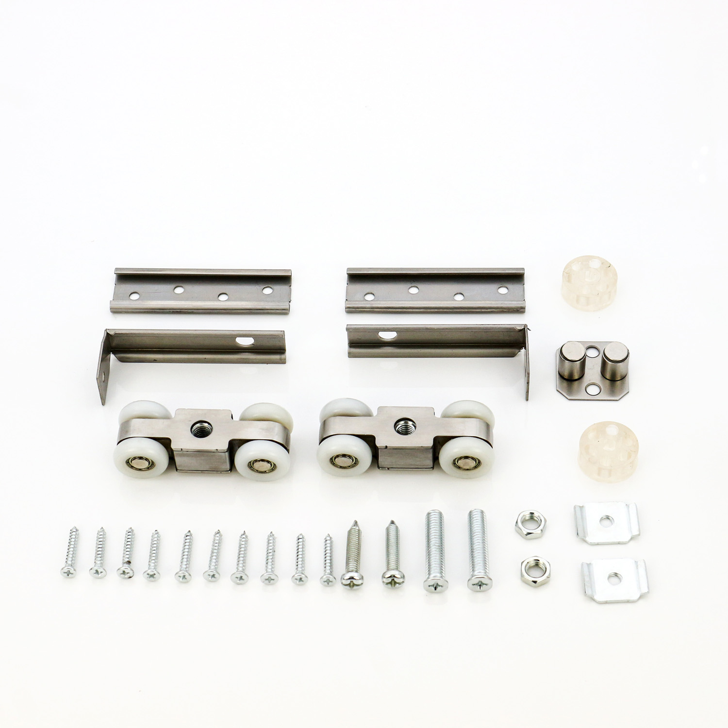 Double Soft Closing 8 Wheel Sliding Door Pulley for Silent and Smooth Wardrobe Sliding