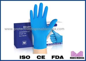 China Disposable Safety PVC Medical Powder-Free Nitrile Gloves Medical Examination wholesale