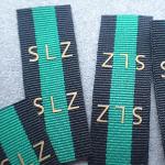 Soft Silk Straight Cut ODM Screen Printing Clothing Labels