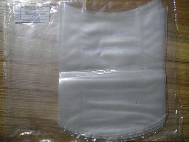 Wholesale custom poultry meat packaging bags low-cost custom brand logo heat shrink film moisture-proof packaging