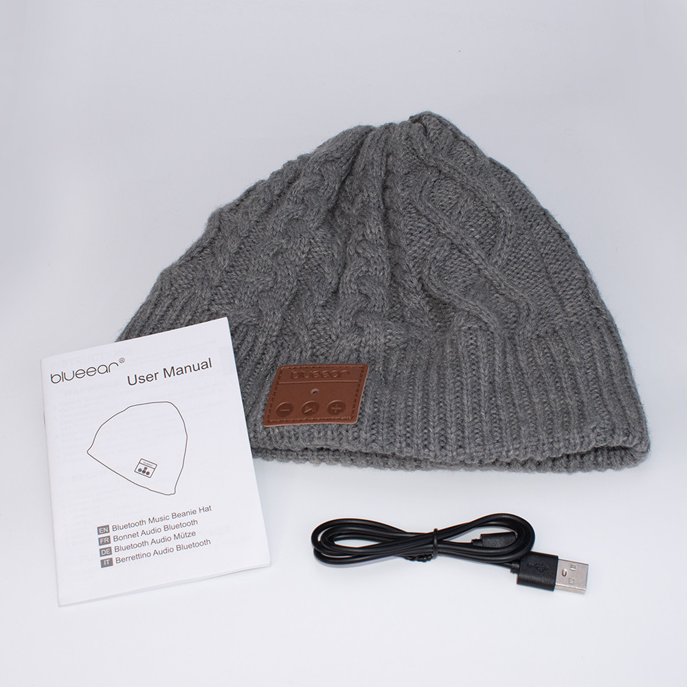 Bluetooth Magic Hat Knitted Beanie 3.7V Battery 400mAh 10M
