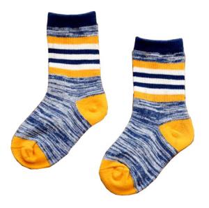 China 2016 Latest spring striped design knitted breathable cotton juniors socks wholesale