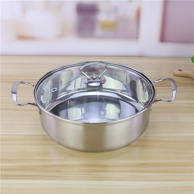 Customized 18cm 20cm 26cm Cookware Set Stainless Steel 201