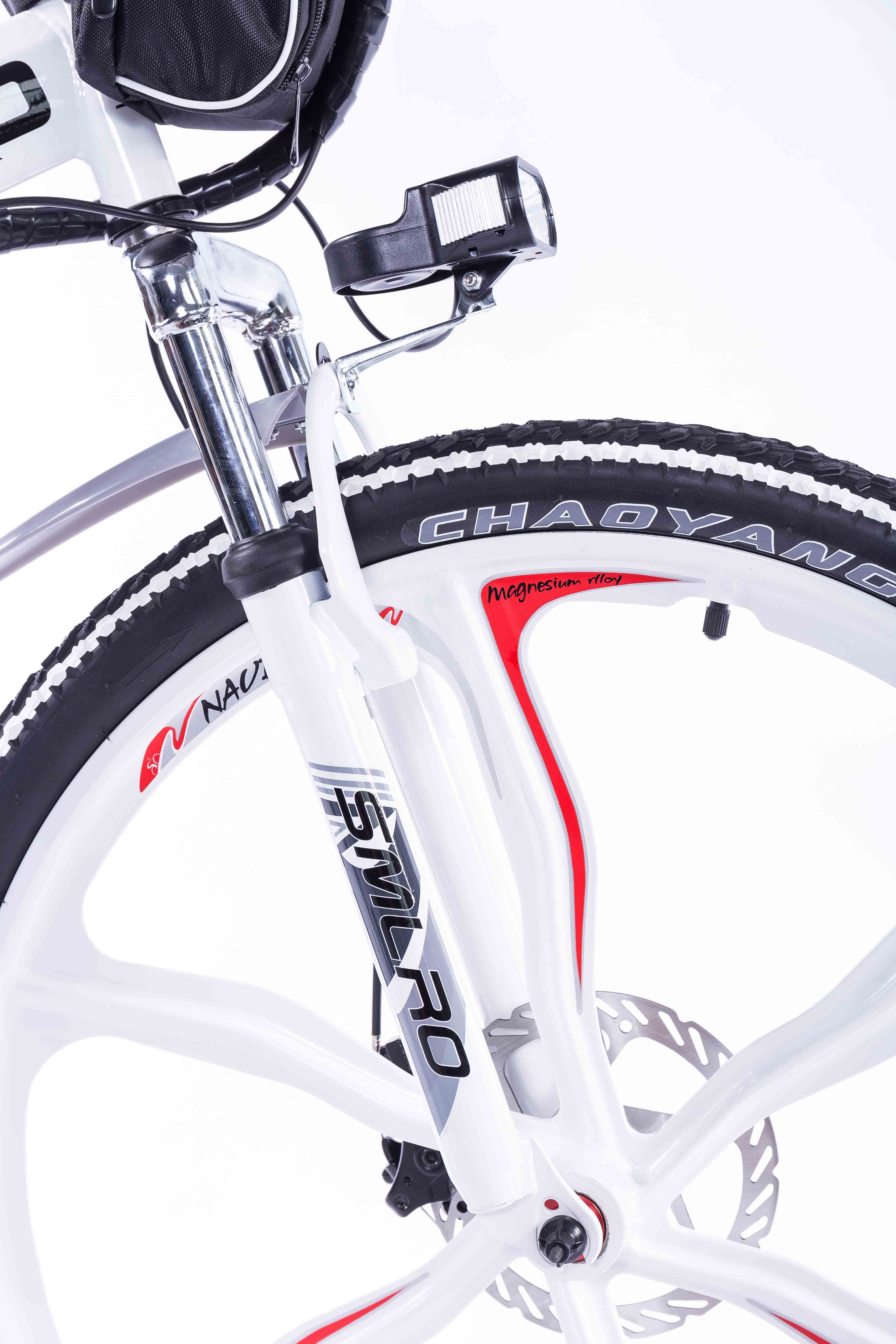 26 Inch 21 Speed Electric Bike 48V 10AH Battery Handlebar Display