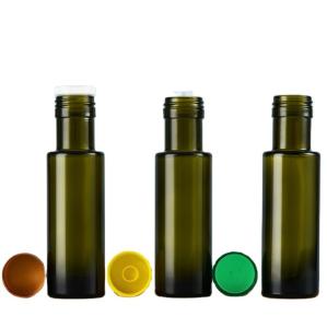 China Brown Olive Oil Bottle 50ml 100ml 250ml Mini Glass Bottle for Healthy Lead-free Glass wholesale