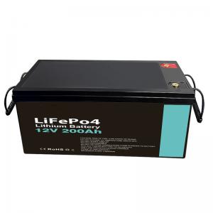 China 200A Lithium Ion Battery UPS Lifepo4 12V For CCTV Monitor Camping on sale