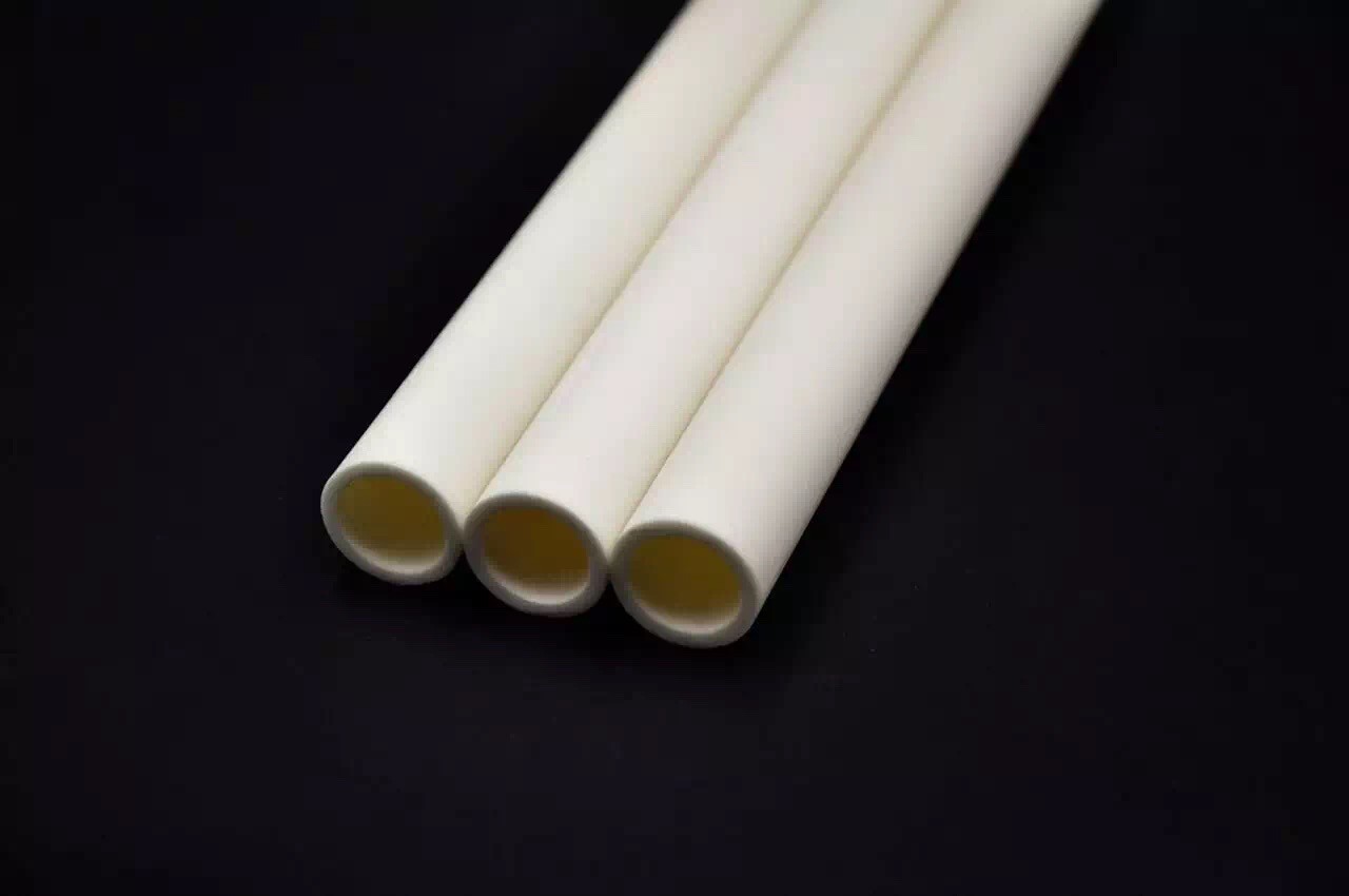 customized sizes refractory industrial electrical insulation alumina ceramic tubes 95%-99.99% Al203