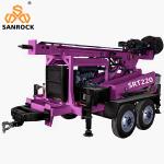 Trailer Mounted Water Well Drill Machine Rig Hydraulic Small Water Well Drilling