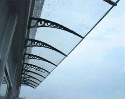 Manual Sun Protect Polycarbonate Window Door Awning Canopy Sheet Self Clean