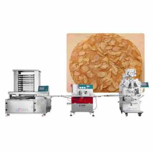 China Puff Pastry Cookie Encrusting Machines Used In Biscuit Factory wholesale