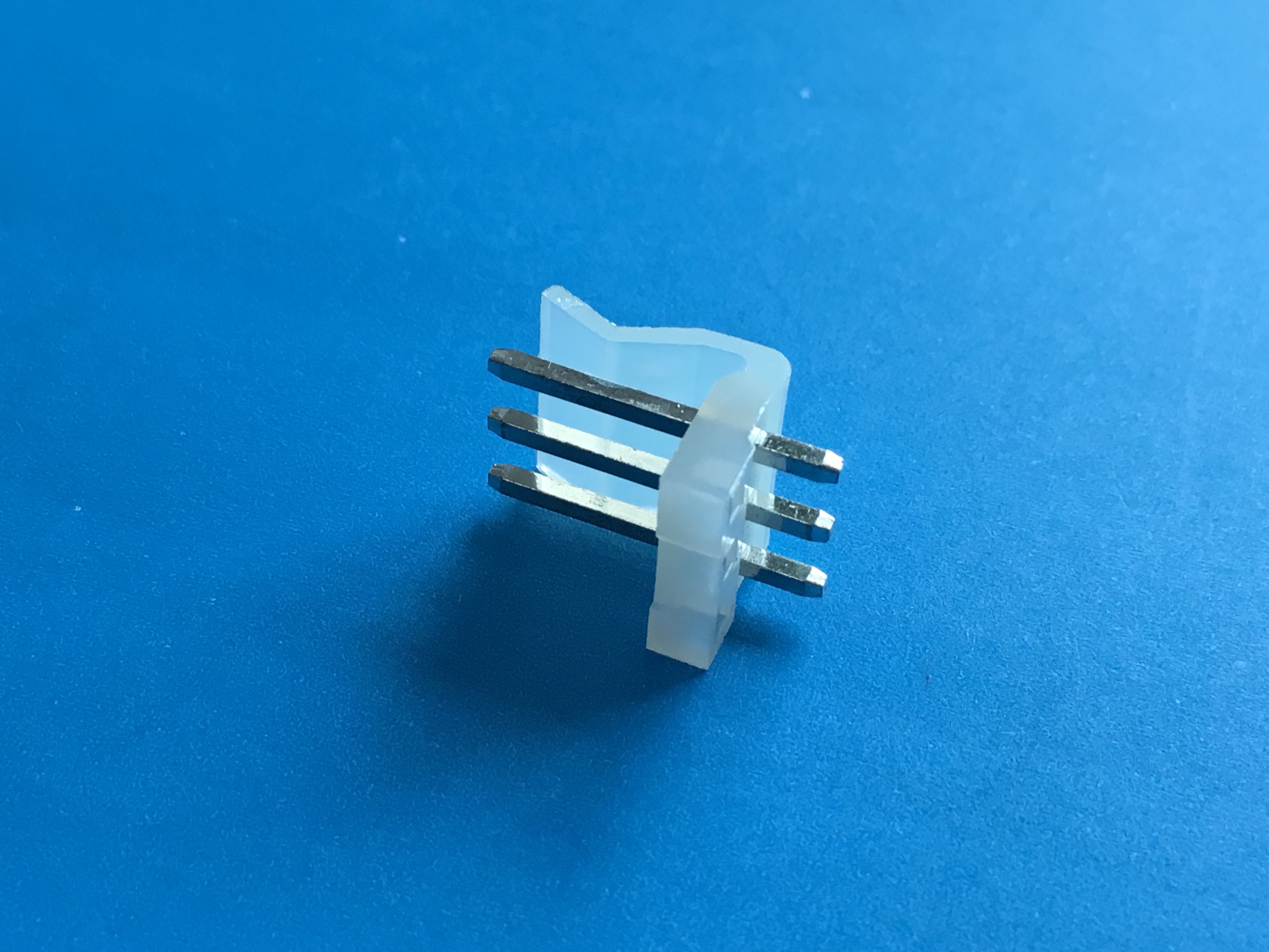 Pin header 3.96mm pitch/single row/ straight pcb board connector /2pin