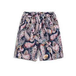 China Resort beachwear Elastic Waistband Casual Swim short Floral printing Beach Short wholesale