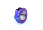 Milling Titanium Rear Wheel Axle Nut 2 Inch Motorcycle Axle Front Nut
