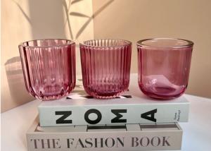China Special Candle Holder Glass Tea Candle Holder Glass candle jar wholesale