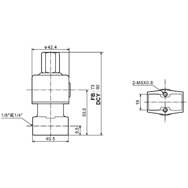 1/4'' KSD Type 2/2 Way NC Brass Solenoid Valve FB2C FB2D FB2E
