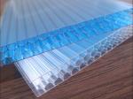 10mm Twinwall UV Blocked Greenhouse Transparent Polycarbonate Honeycomb Sheet