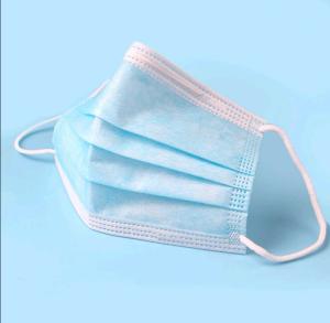 China Non Pigmented Medical Mouth Mask , 3 Layer Breathing Protection Mask wholesale