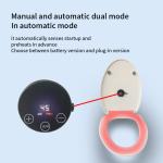 Adjustable Temperature Washable Automatic Heating Toilet Seat