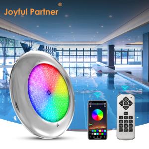 China Swimming Pool Light 18watt 35watt Resin Filled AC12V SS316L+ABS DIA280mm For Concret Swimming Pool wholesale