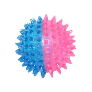 China 7cm TPR Dog Indestructible Squeaky Ball Toy Non Toxic wholesale