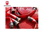 Fabric Fire Fighting Hose Reel High Pressure ISO9001/CCCF Certificate