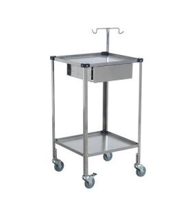 China Emergency Medical Trolleys , Stainless Steel Anesthesia Trolley wholesale