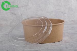 China Microwavable Heavy Duty Paper Bowls , Oil Resistant Disposable Ice Cream Bowls wholesale