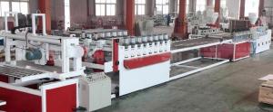 China Double Screw PVC WPC Foam Board Machine 80m3/Min 5.5kw wholesale