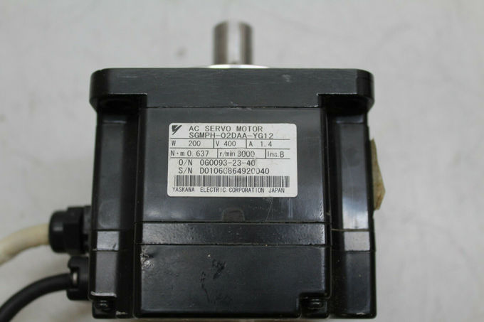 SGMPH-02DAA-YG12 Yaskawa Servo Drive 400v 200w  Original New 3 Working Days Delivery 3