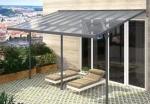 Outdoor Aluminum Frame Polycarbonate Canopy Balcony Awning Patio Covering